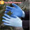 SRSAFETY guantes de seguridad de alta calidad / 13g látex palma guantes cubiertos / guantes de jardinería / made in China